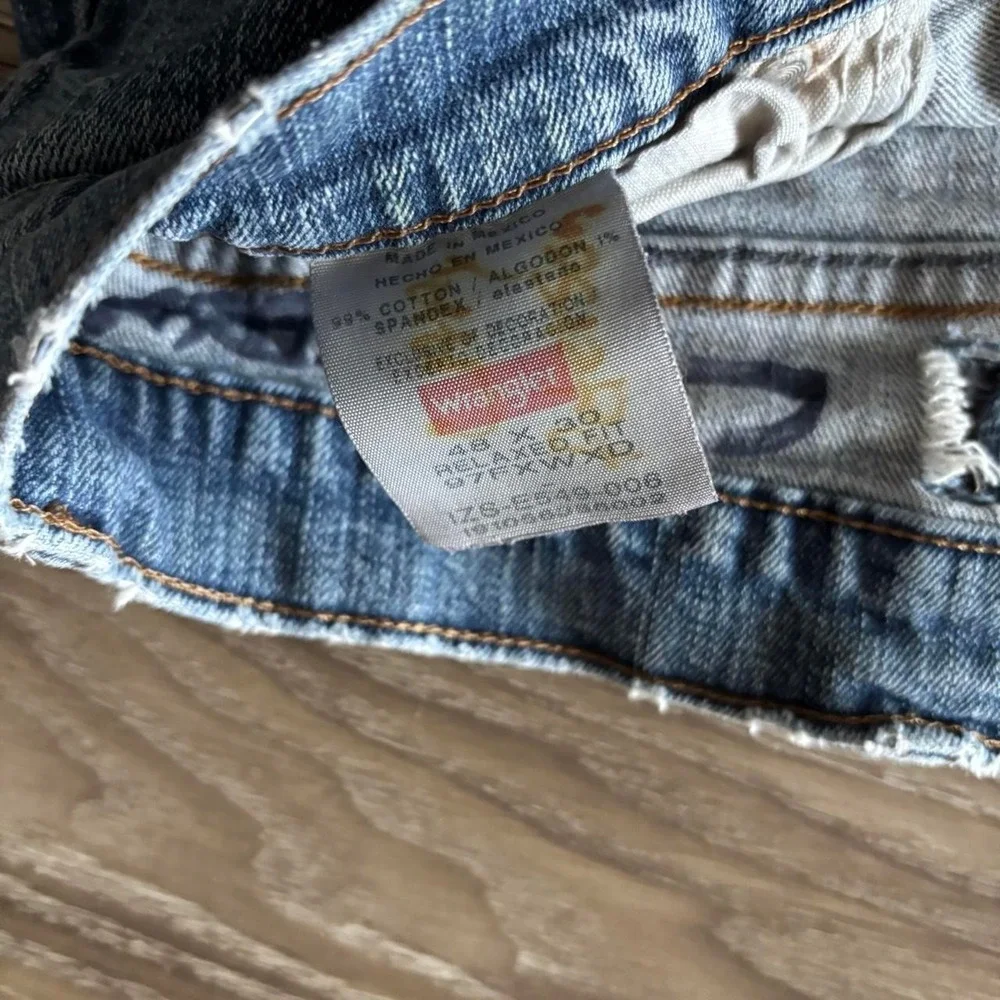 'Vintage Y2K/2000s Baggy Grunge Distressed Skater Denim Jeans! 48x30